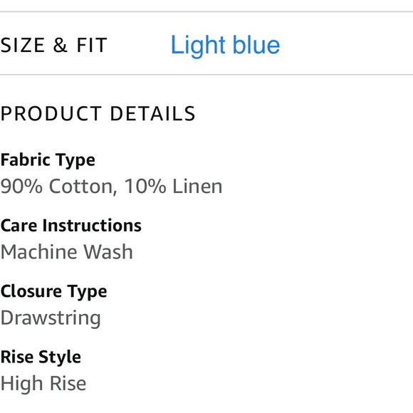 Light blue cotton shorts - Picture 11 of 13